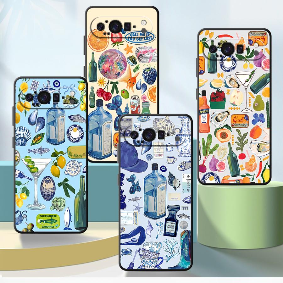 Google Pixel 9 - เคสโทรศัพท์ฟันดา ซีวิว ซีทรีด ซีทรีฟ สำหรับ Google