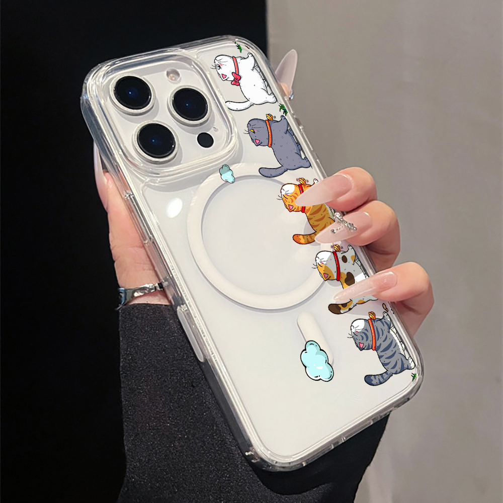 เคสโทรศัพท์ใสลายการ์ตูนแมวน่าร - Apple Iphone 15 บทวิจารณ์และราคา