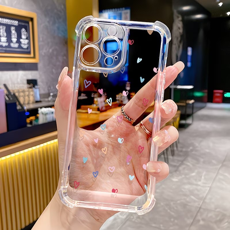 เคสโทรศัพท์ใสลายหัวใจหลากสี สำ - Apple Iphone 15 บทวิจารณ์และราคา